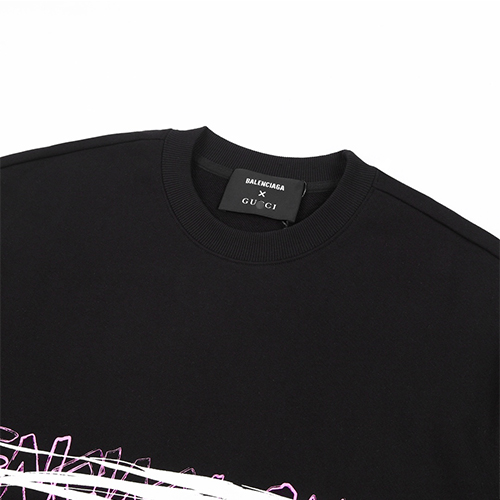 バレンシアガ × グッチ スーパーコピー 長袖 スウェットTシャツ
