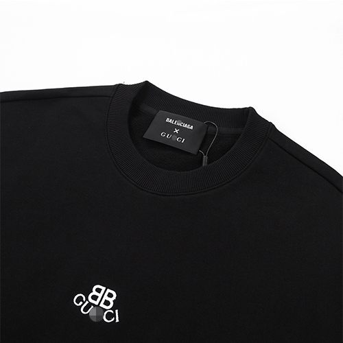バレンシアガ × グッチ コピー 長袖　スウェットTシャツ 