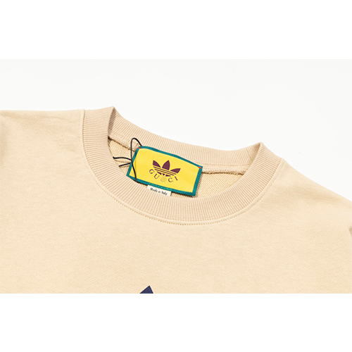 グッチ × アディダス  スーパーコピー  長袖　スウェットTシャツ