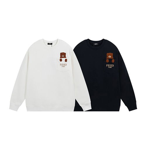 フェンディコピー 長袖　スウェットTシャツ