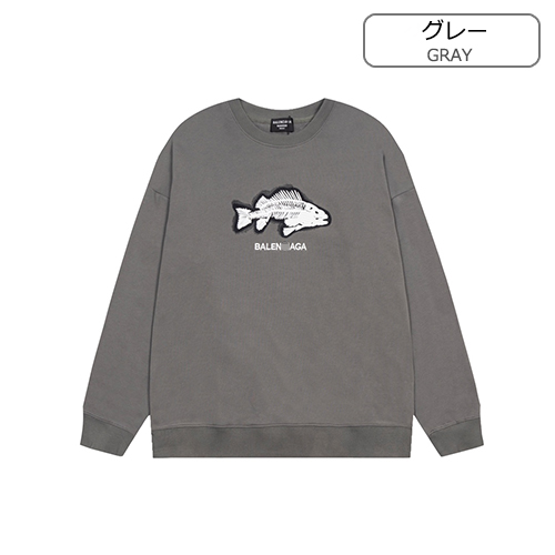 バレンシアガスーパーコピー 長袖 スウェットTシャツ