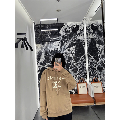 セリーヌスーパーコピー フード Tシャツ パーカー