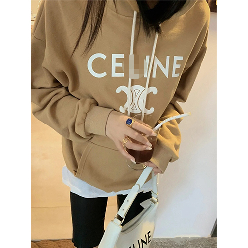 セリーヌスーパーコピー フード Tシャツ パーカー