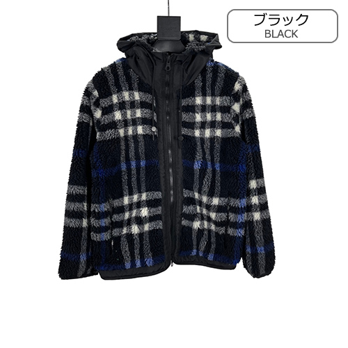 バーバリー偽物 フリースジャケットアウター高品質