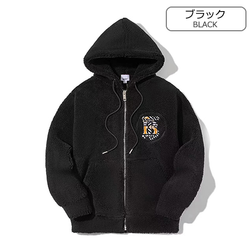 バーバリー偽物 フリース ジャケット アウター ジップアップ