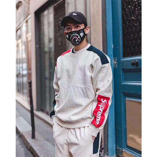 シュプリーム スウェット長袖 Tシャツ ♧ 袖supreme字ロゴ ♧ 単色 ♧ セットアイテム ♧