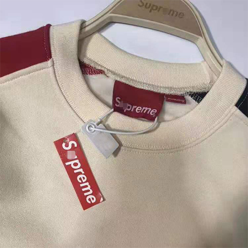 シュプリーム スウェット長袖 Tシャツ ♧ 袖supreme字ロゴ ♧ 単色 ♧ セットアイテム ♧