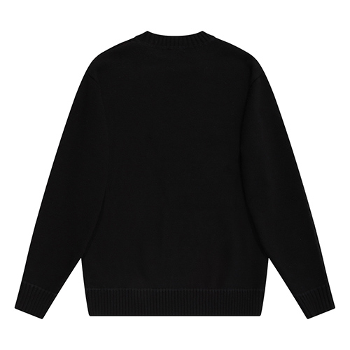 プラダ服コピーニット& セーター♡ ブラック ♡ PRADAロゴポイント ♡ カジュアル感　♡ S~XL ♡