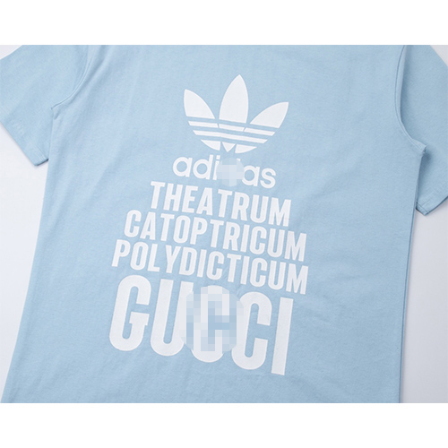 グッチ服コピー アディダス コラボ　♡ プリント半袖Tシャツメンズファッション通販 ♡