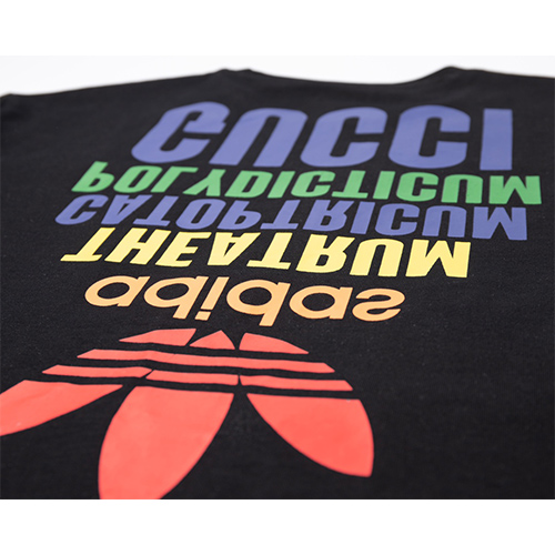 グッチ コラボ アディダスコピー  ♡  メンズレディース 半袖 Tシャツの通販 ♡
