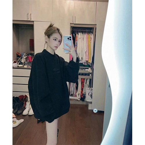 バレンシアガ服コピー  スウェット長袖 Tシャツ ♡ S~L ♡  オーバーSIZE  ♡ 単色  ♡