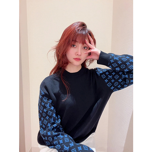 ヴィトン偽物 ニット& セーター ♡ 袖モノグラムポイント ♡ XS~L ♡