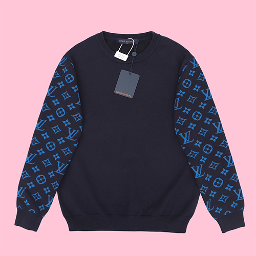 ヴィトン偽物 ニット& セーター ♡ 袖モノグラムポイント ♡ XS~L ♡