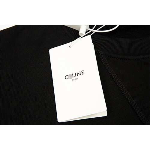 セリーヌ長袖 スウェットTシャツ ♡ CELINEロゴポイント ♡ 2カラー ♡ XS~L ♡