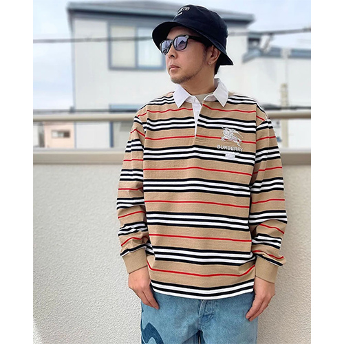 シュプリーム × バーバリー コラボの限定商品  ♡    ポロシャツ   ♡   3カラー ♡  　Ｓ～ＸＬ  ♡