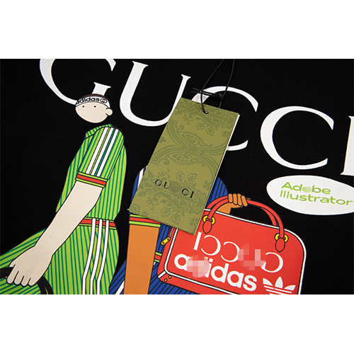 グッチ スウェット長袖 Tシャツ 高品質 ♡ 2カラー ♡ S~XL ♡ プリントスウェット ♡