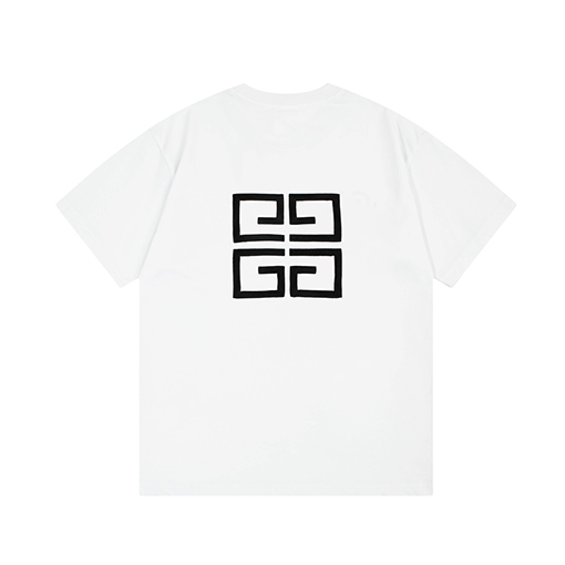 ジバンシイ 高品質 半袖 Tシャツの通販 ♡ GIVENCHYマーク ♡ ブラック・ホワイト ♡
