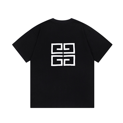 ジバンシイ 高品質 半袖 Tシャツの通販 ♡ GIVENCHYマーク ♡ ブラック・ホワイト ♡