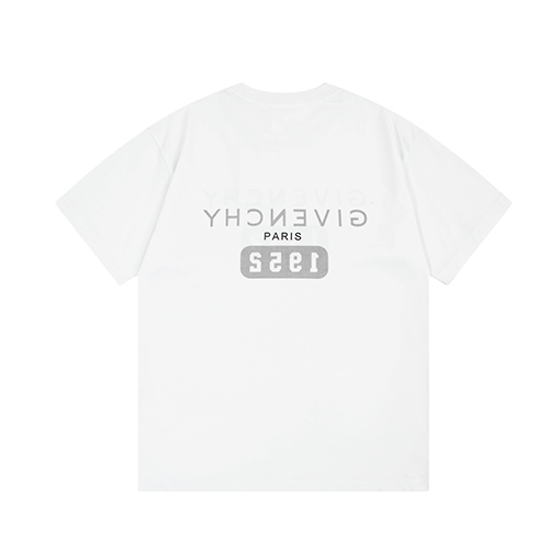 ジバンシイ偽物  高品質 半袖 Tシャツの通販    ♡  GIVENCHYマーク   ♡  ブラック・ホワイト　 ♡