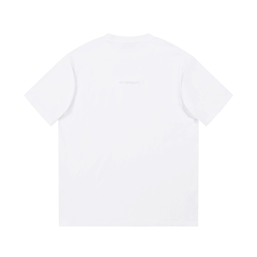 ジバンシイ偽物 高品質 半袖 Tシャツの通販 ♡ 後ろGIVENCHY刺繍 ♡ ブラック・ホワイト・グレー ♡