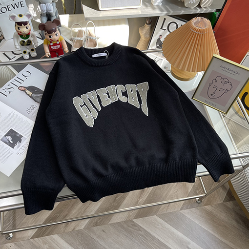 ジバンシイ高品質  ニット& セーター    ♡    個性あふれるロゴ    ♡    ブラック・グレー   ♡  ＸＳ～Ｌ  ♡