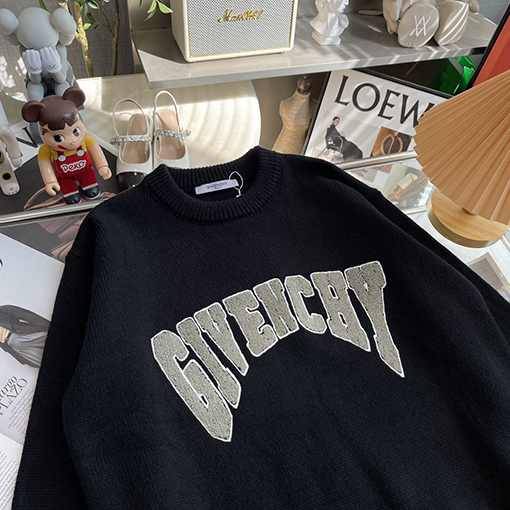 ジバンシイ高品質  ニット& セーター    ♡    個性あふれるロゴ    ♡    ブラック・グレー   ♡  ＸＳ～Ｌ  ♡
