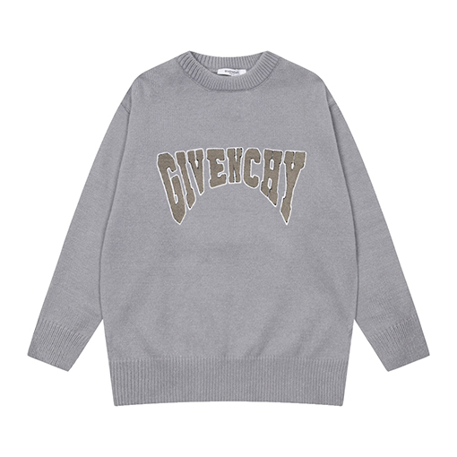 ジバンシイ高品質 ニット& セーター ♡ GIVENCHYロゴ ♡ ブラック・グレー ♡ XS~L ♡