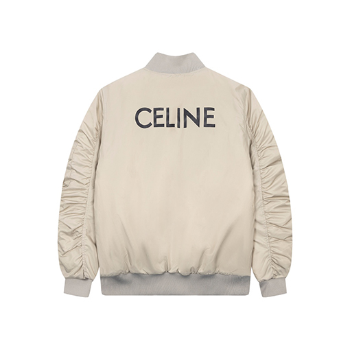 セリーヌ 高品質 中綿 ジャケットアウター ♡ CELINE プリントポイント♡ 男子のパイロット服コピー ♡