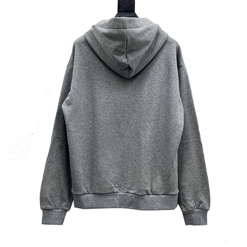 【超美品✨】 セリーヌ 偽物  ♡   フード付き ルーズスウェット パーカー ♡  　グレー・ブラック ♡  Ｓ～Ｌ ♡
