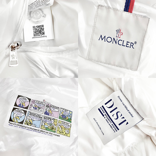 モンクレール服コピー激安 ダウンベスト ♡ フードロゴポイント 1.2.3.4サイズ ホワイト・ブラック
