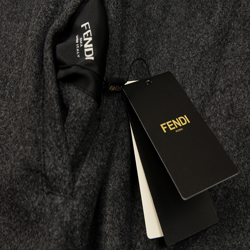 【大人気✨】 フェンディ 高品質 両面 ウールフルプリントロゴジャケットアウター ✶ FFロゴ ✶ XS~L ✶