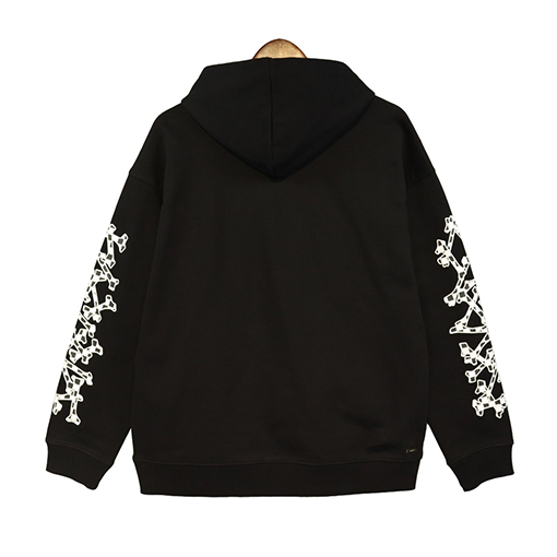 アミリAMIRIスーパーコピー  フードパーカー ✶  骨のイニシャルプリント   ✶ S~XL   ✶