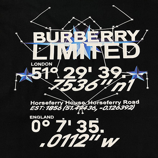 【 23ss新商品✨】バーバリー服偽物 プリント半袖Tシャツメンズファッション通販 2色 ✶ ブラック・ホワイト✶ XS~L ✶
