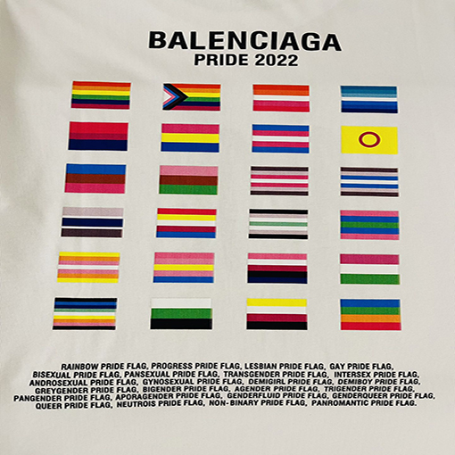 【 23ss新商品✨】 バレンシアガ 半袖Tシャツ 多国籍プリントTシャツ 2色 ✶ ブラック・ホワイト✶ XS~L ✶