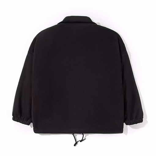 バレンシアガ フリースジャケットアウター BALENCIAGAゴロ ✶ ブラック・グレー ✶ XS~L ✶