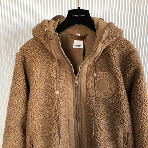 【高品質✨】バーバリー フリースジャケットアウター ✶ BBR刺繍ロゴ ✶ S~XL ✶