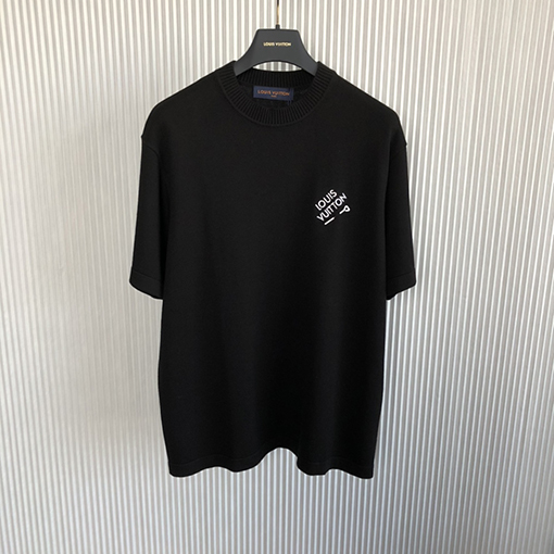 【23ss新商品✨】ルイヴィトン高品質ピンロゴニット半袖 ✶2カラー✶XS~L ✶
