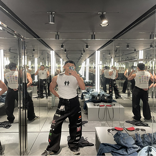 【Blcg2022FW✨】バレンシアガ デニムパンツ ✶セットで素敵な演出 ✶ XS~L  ✶