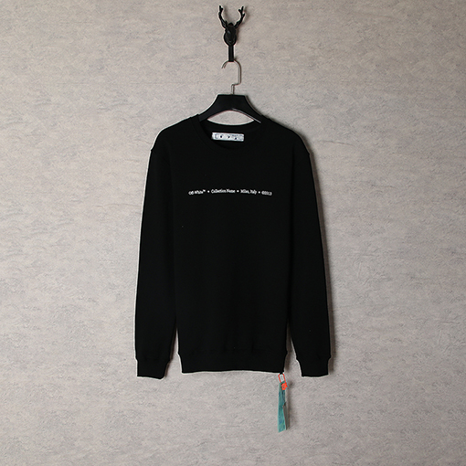 オフホワイト服偽物 メンズレディース スウェット長袖 Tシャツ★ ロゴ プリント