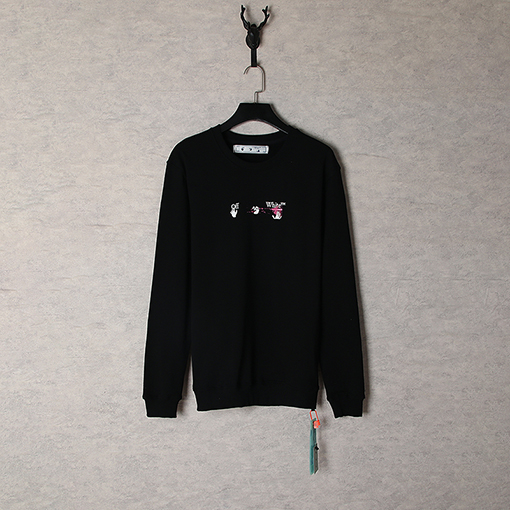 オフホワイトOFF-WHITEスーパーコピー スウェットTシャツ ★矢印ロゴ プリント ★