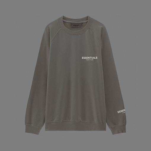 フィアオブゴッドコピー  FOG ESSENTlALSロゴ スウェット長袖 Tシャツ