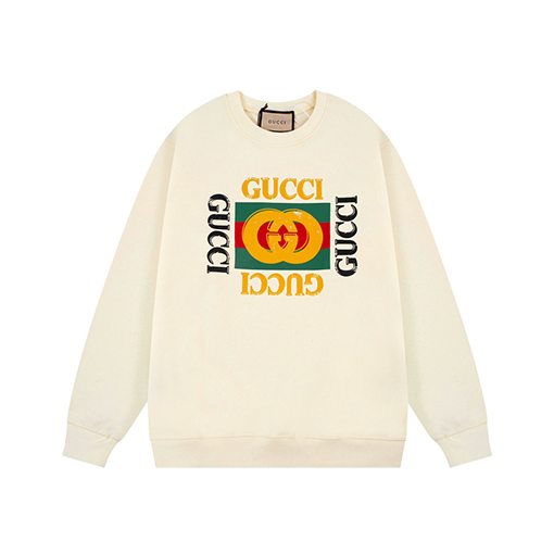 グッチ スウェット長袖 Tシャツ   トップス  ★   GGプリントロゴ  ★