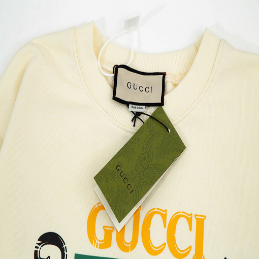 グッチ スウェット長袖 Tシャツ   トップス  ★   GGプリントロゴ  ★