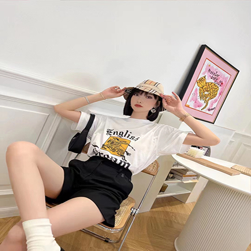 【BBR 2023新品】バーバリー 半袖Tシャツ★ 戦馬ロゴ★メンズファッション通販 2色 ★