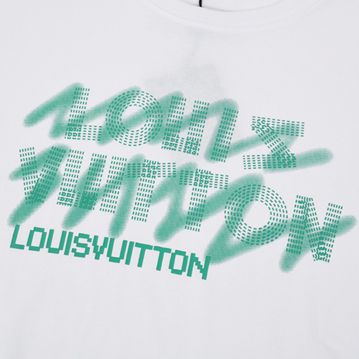 【ヴィトン2023新品】プリント半袖Tシャツメンズファッション通販 2色★