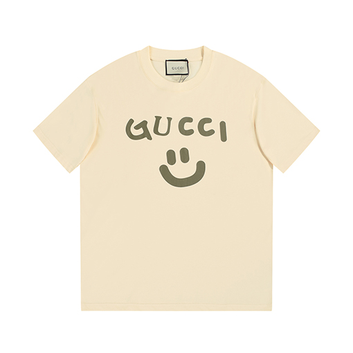 グッチ服偽物 半袖 Tシャツの通販 ★  gucciロゴポイント 2色 ★