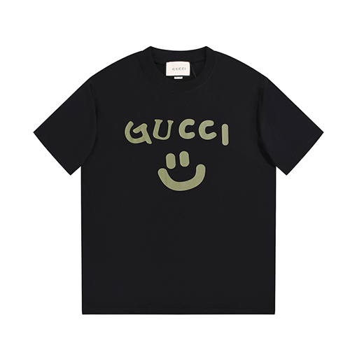 グッチ服偽物 半袖 Tシャツの通販 ★  gucciロゴポイント 2色 ★