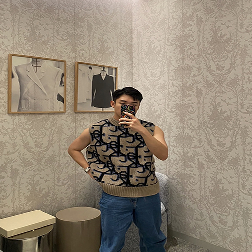 【コラボシリーズ✨】ディオールニットベスト ★ DIOR X TS コラボ CACTUS JACK ★ ワンカラー ★