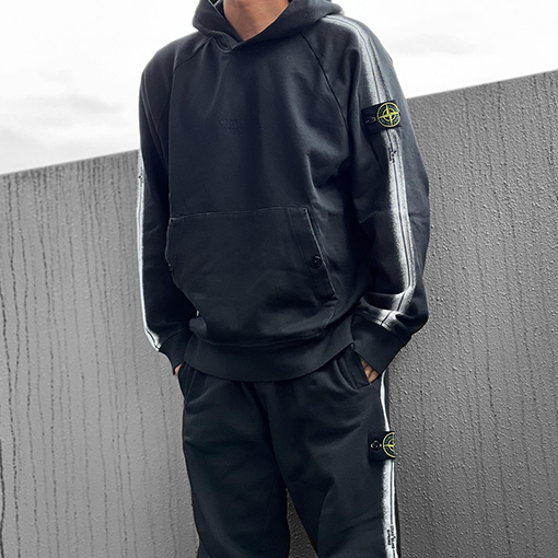 シュプリーム SUPREME x STONE ISLAND コラボフード パーカー