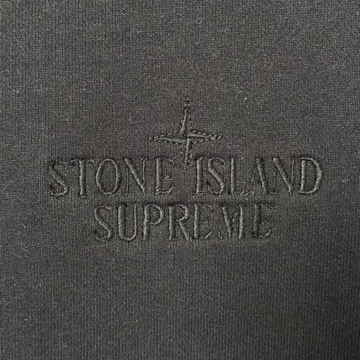 シュプリーム SUPREME x STONE ISLAND コラボフード パーカー
